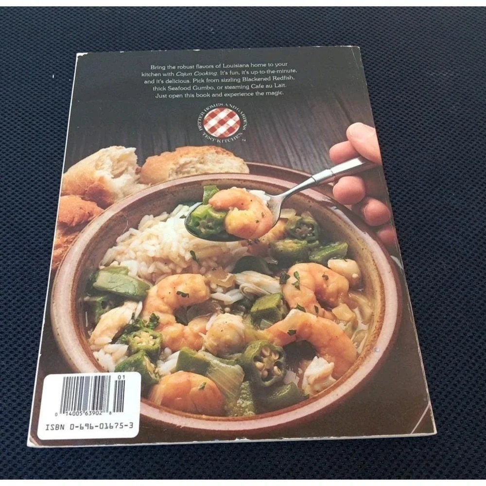 Better Homes and Gardens Cookbook‎ Cajun Cooking Hardcover 1987 Vintage